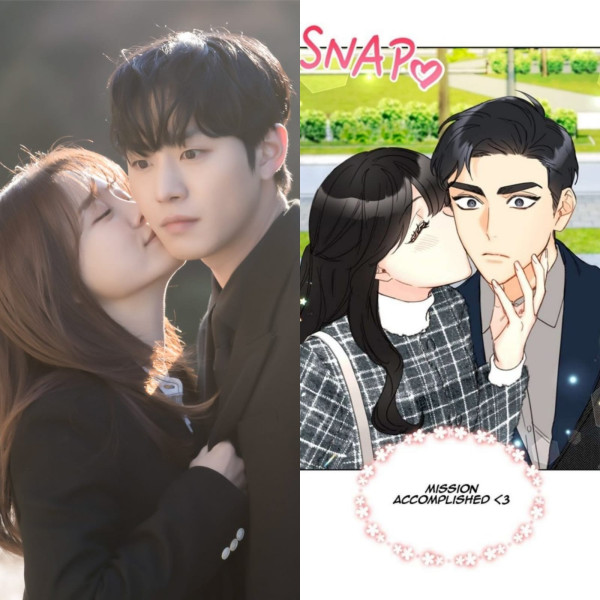 10 Adegan Drama Business Proposal yang Sama Persis dengan Webtoon-nya