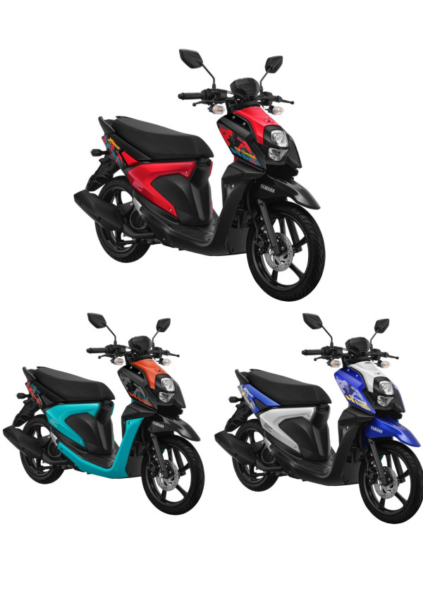 Skutik Crossover Yamaha Jadi Makin Agresif Berkat 3 Warna Baru