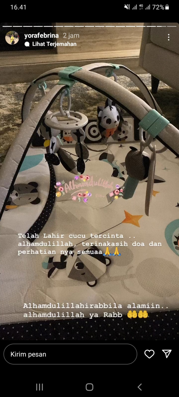 Nikita Willy Melahirkan, Ini Potret Gemas Bayi Laki-lakinya