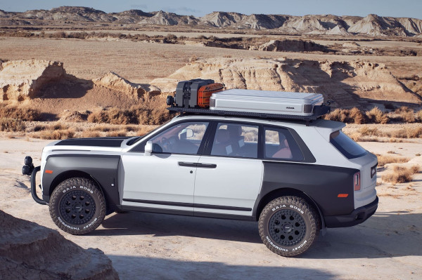 Rolls-Royce Cullinan Dimodif Jadi Mobil Tenda Supermewah
