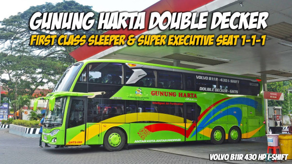 Ini Bus-bus Mewah yang Bikin Perjalanan Mudik Serasa Sultan