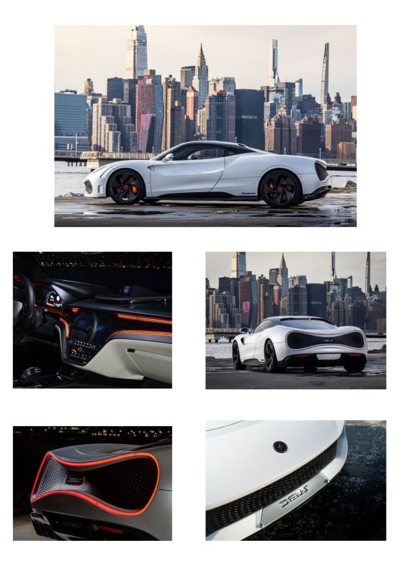 Deus Vayenne, Mobil Listrik dengan Tenaga Monster 2.200 Daya Kuda
