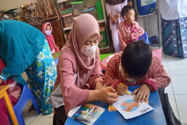 Bantuan MNC Peduli kepada PAUD Tulip di Garut Disambut Antusias Orang Tua Siswa