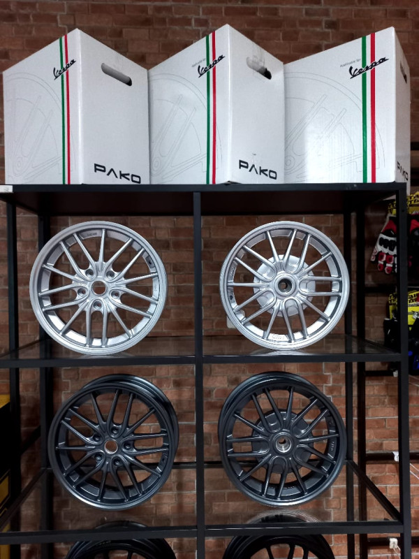 Velg Pako Racing Armani Bidik Pemilik Vespa yang Ingin Kencang dan Berkelas