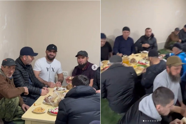 Serunya Khabib Nurmagomedov Berbuka Puasa Bersama di Kampung Leluhur
