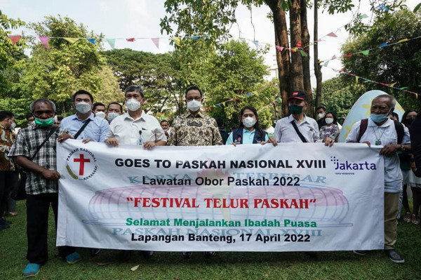 Anies Bagikan Potret Keseruan Festival Telur Paskah, Sejarah Baru di Jakarta
