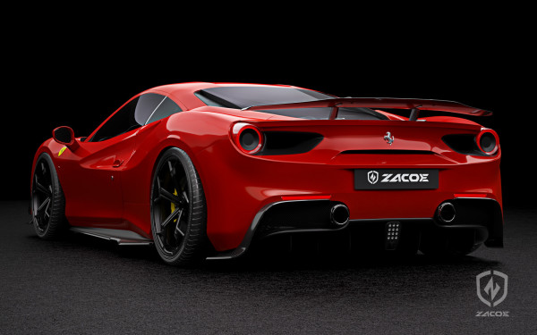 Bengkel Modifikasi Buat Ferrari 488 Spesial Penghormatan untuk Jenderal Besar China