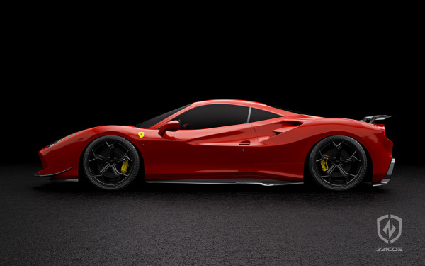 Bengkel Modifikasi Buat Ferrari 488 Spesial Penghormatan untuk Jenderal Besar China
