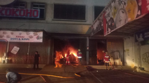 Kebakaran Hanguskan Ruko Bengkel di Serpong, Dipicu Uap Panas Mesin Genset