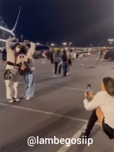 Viral! Video Luna Maya Jadi Tukang Foto ARMY di Las Vegas, Tuai Pujian Warganet