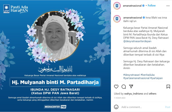 Desy Ratnasari Berduka, Ibunda Tercinta Meninggal Dunia