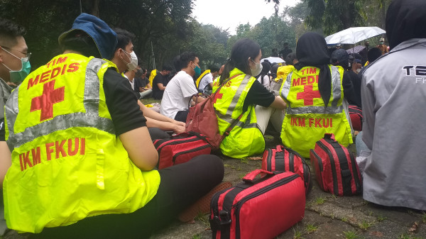 Demo 21 April, BEM UI Kerahkan 20 Petugas Medis dari Fakultas Kedokteran