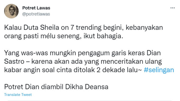 Kisah Duta Sheila On 7 Tolak Cinta Dian Sastro Kembali Viral