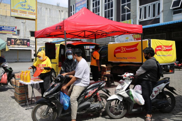 Berbagi Kebaikan Ramadhan, Kunci Mas Santuni Anak Yatim Piatu