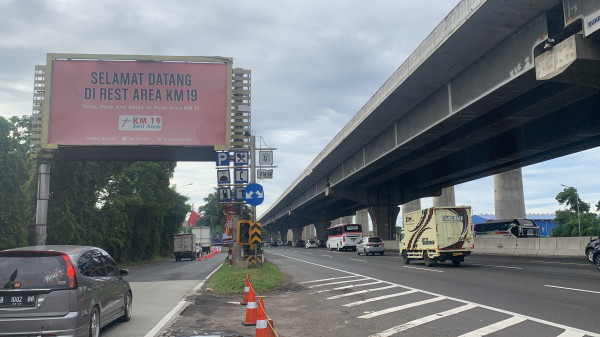 Arus Mudik Lebaran, Tol Cikampek KM 19 Tambun Ramai Lancar