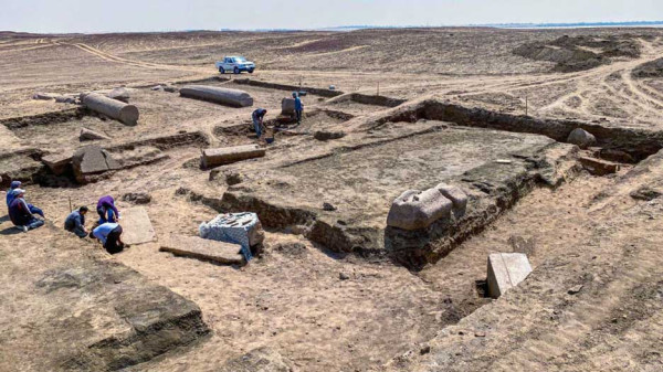 Kuil Kuno Zeus dan Kasios Ditemukan di Mesir, Dibangun pada Era Kaisar Romawi Hadrian