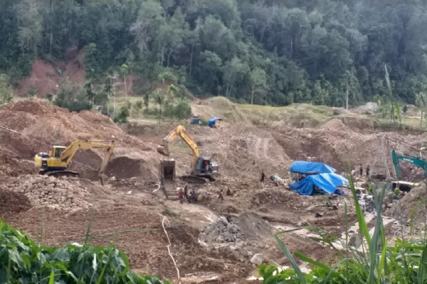 Kronologi 12 Emak-emak Tewas Tertimbun Longsor Lubang Tambang Emas di Madina