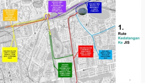 Mau Salat Id di JIS? Ini Rute dan Transportasi Publiknya