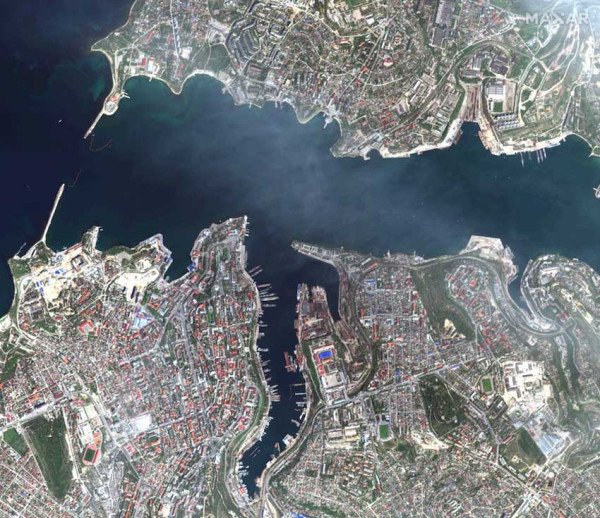 Foto Satelit Bongkar Persiapan Kapal Selam Rusia, Dipersenjatai Rudal Kalibr
