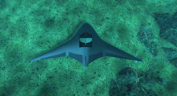 Amerika Siapkan Drone Pari Bersenjata yang akan Kuasai Laut Dalam