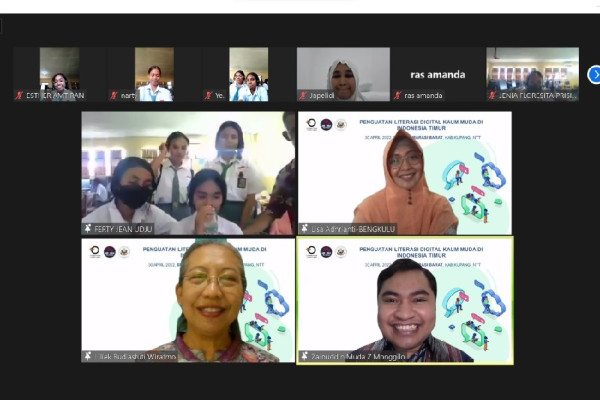 Japelidi Lakukan Penguatan Literasi Digital untuk Pelajar di NTT