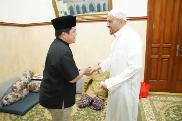Di Depan Ulama se-Pasuruan, Erick: Ponpes Harus Jadi Mercusuar Peradaban dan Penggerak Ekonomi Umat