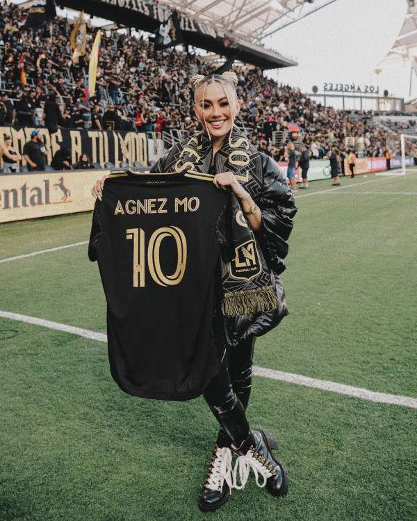 Agnez Mo Jadi Kapten Kehormatan Los Angeles FC, Dapat Nomor Punggung 10