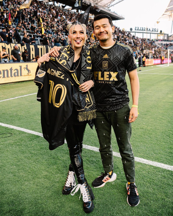 Agnez Mo Jadi Kapten Kehormatan Los Angeles FC, Dapat Nomor Punggung 10