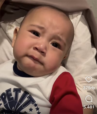 Baru 5 Bulan, Rayyanza Putra Kedua Raffi Ahmad Sudah Jago Akting