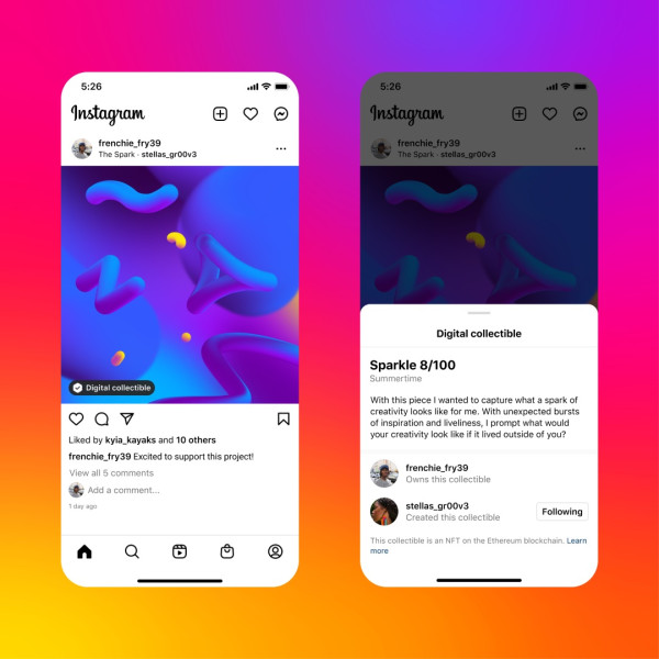Adopsi Tren Kripto, Instagram Ingin Jadi Tempat Jual Beli NFT