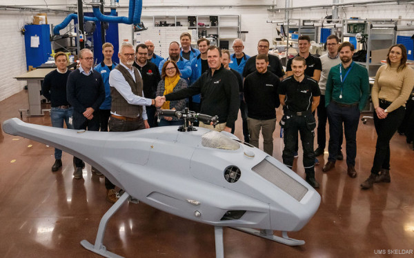 5 Fakta Spesifikasi Drone UAV Saab Skeldar V-200