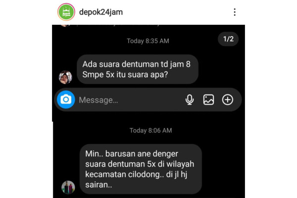 Dentuman Keras Gemparkan Warga Depok, Ternyata Suara TNT dan Meriam Milik Kostrad