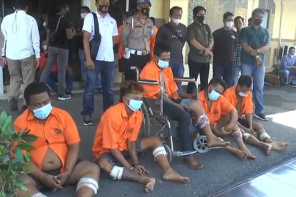 Ini Tampang Bengis Perampok Truk Sawit Usai Dihujani Timah Panas Polisi
