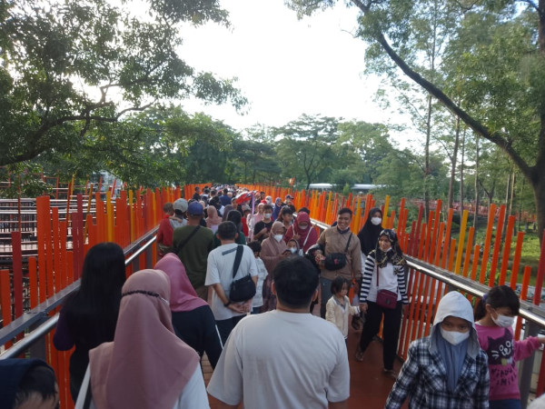 Infinity Link Bridge, Zona Favorit Pengunjung Tebet Eco Park
