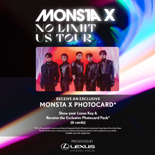MONSTA X Bagi-Bagi Photocard Eksklusif Gratis, Syaratnya Harus Punya Lexus