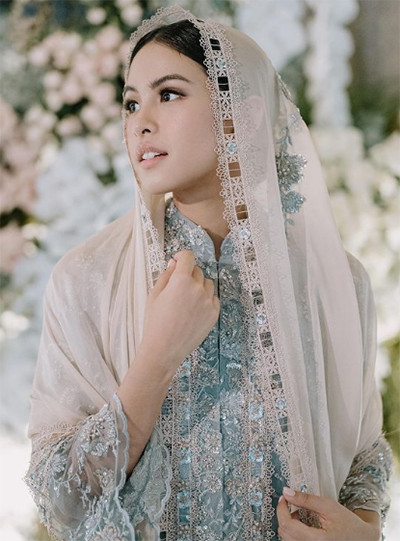Maudy Ayunda Cantik dengan Makeup Soft di Hari Pernikahan, Ini Fakta Menarik di Belakangnya