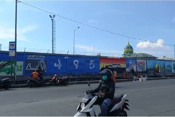 Jakarta Hajatan, 495 Gambar Mural Ikonik Percantik Jakut
