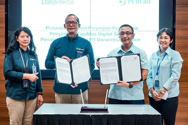 Sediakan Tanda Tangan Elektronik, Danareksa Finance Gandeng Peruri