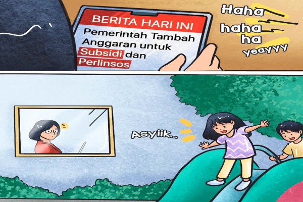 Sri Mulyani Sekarang Bikin Komik, Soal Apa Ya Isinya?