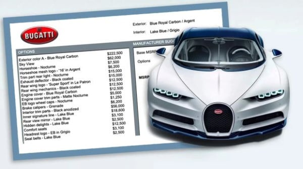 Ngeri, Harga Body Panel Bugatti Chiron Super Sport Setara 5 Toyota Alphard