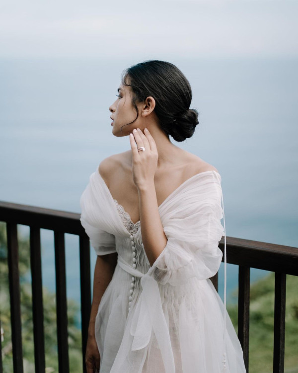 5 Potret Resepsi Pernikahan Maudy Ayunda dan Jesse Choi di Bali, Digelar Tertutup