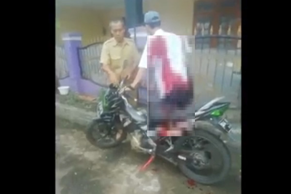 3 Pelajar di Sukabumi Bersimbah Darah Ditebas Parang Orang Tak Dikenal