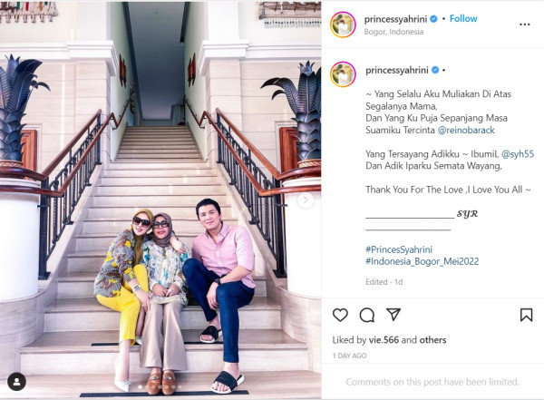 Pulang ke Indonesia, Syahrini Lepas Rindu dengan Ibunda