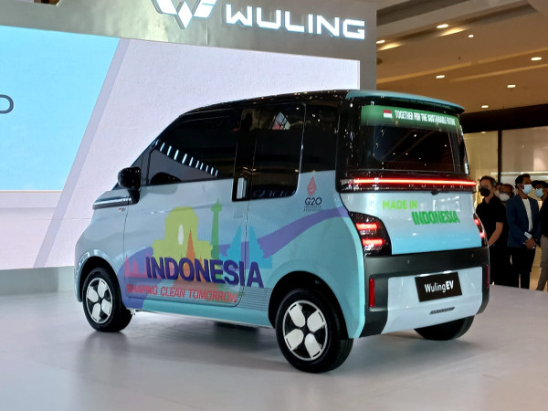 Diproduksi di Indonesia, Ini Penampakan Resmi Mobil Listrik Wuling