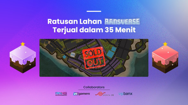 Ratusan Lahan RansVerse Habis Terjual dalam 35 Menit, Begini Reaksi Raffi Ahmad