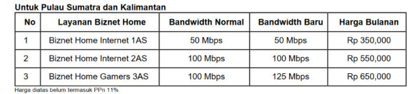 Biznet Tingkatkan Kapasitas Bandwidth untuk Layanan Biznet Home