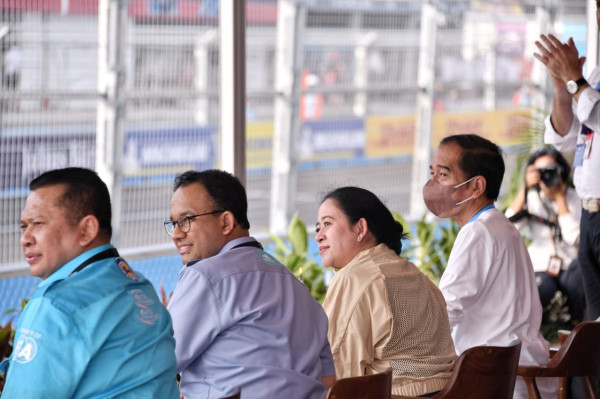 Anies Ucap Terima Kasih ke Presiden Jokowi Telah Hadir di Formula E