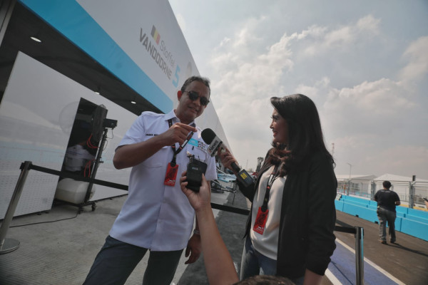 Formula E Sukses Digelar, Anies: Terima Kasih Teman-teman Media Telah Ikut Catatkan Sejarah
