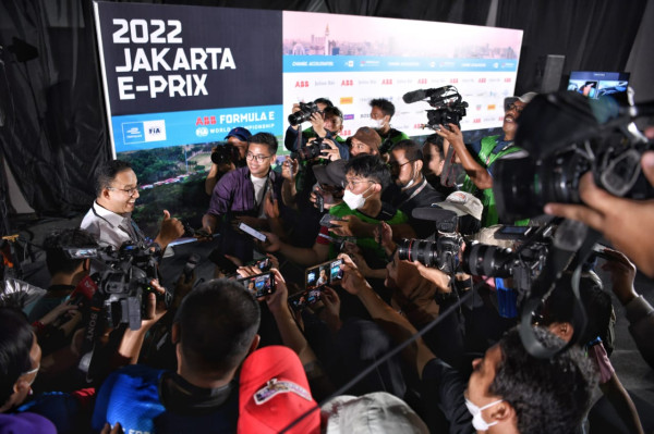 Formula E Sukses Digelar, Anies: Terima Kasih Teman-teman Media Telah Ikut Catatkan Sejarah