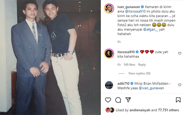 Pamer Foto Jadul, Ivan Gunawan Merasa Mirip Afgan